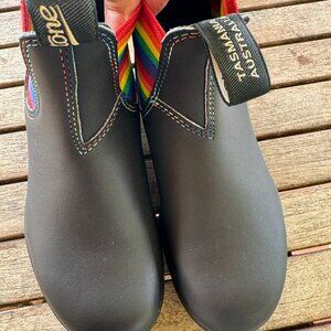 WOMEN'S ORIGINALS CHELSEA BOOTS - BLACK / RAINBOW